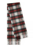 Load image into Gallery viewer, Water Rippled Cashmere Plaid Scarf