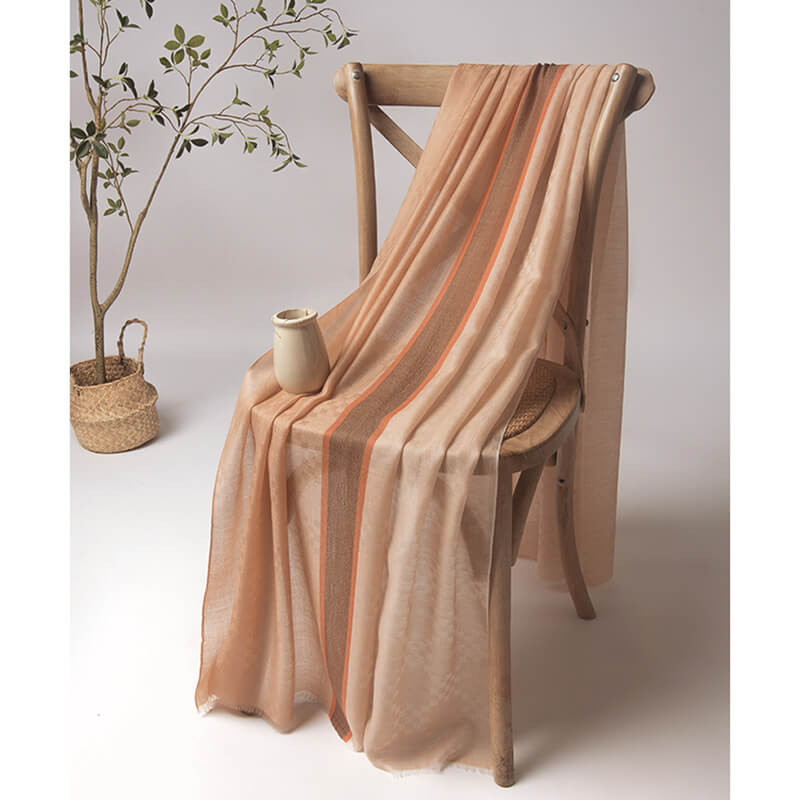200s Gradient Color Lightweight Cashmere Scarf