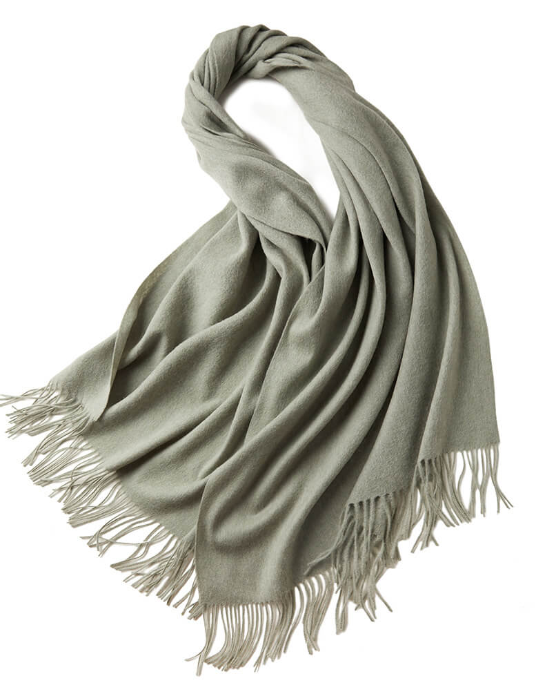 Luxueux châle en laine pour femme