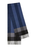Load image into Gallery viewer, Water Rippled Cashmere Plaid Scarf