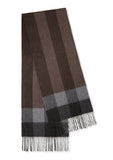 Load image into Gallery viewer, Water Rippled Cashmere Plaid Scarf