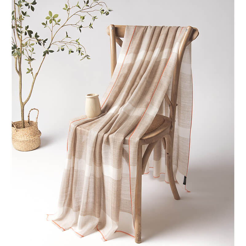200s Gradient Color Lightweight Cashmere Scarf