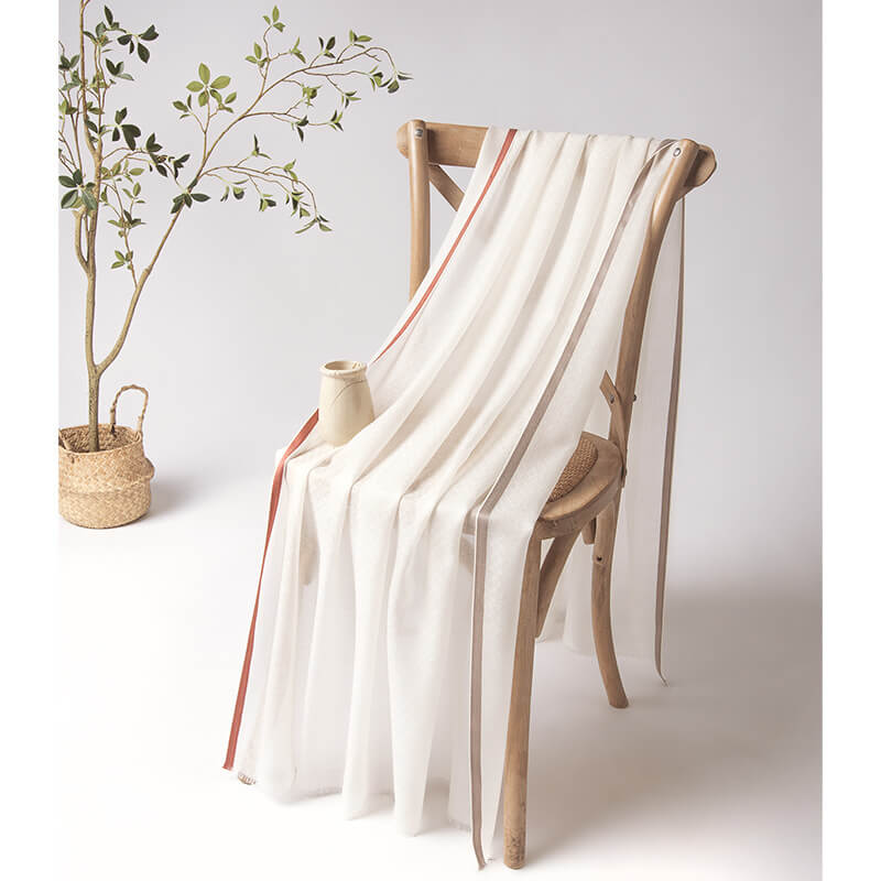 200s Gradient Color Lightweight Cashmere Scarf