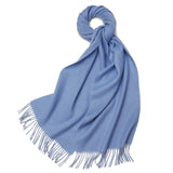 Cargar imagen en el visor de la galería, Bufanda elegante de lana lisa