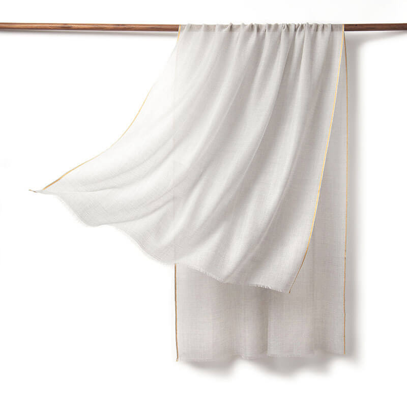 200s Gradient Color Lightweight Cashmere Scarf