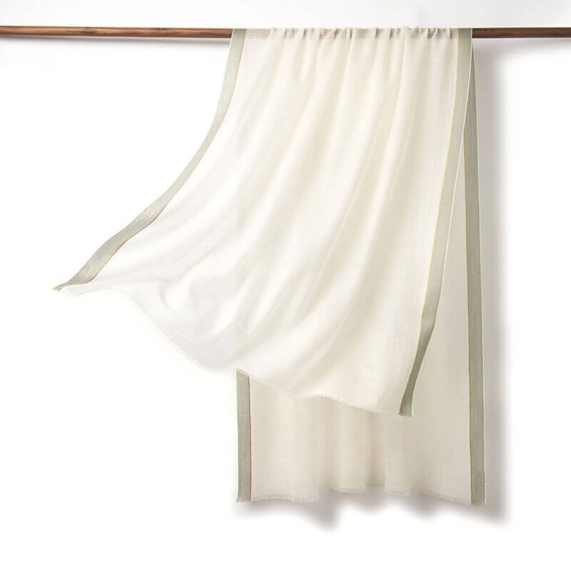 200s Gradient Color Lightweight Cashmere Scarf
