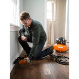 Charger l'image dans la galerie, 6 Gal. Portable Electric Pancake Air Compressor w/ 18GA Brad Nailer, 16GA Straight Finish Nailer, &amp; 18GA Finish Stapler R69603FK