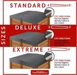 Charger l'image dans la galerie, Premium Hot Tub Cover | Custom Made Replacement Spa Cover | Energy-Saving Hot Tub Covers Built for All Climates | 6, 5, or 4 inch Taper