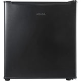 Load image into Gallery viewer, 1.7-Cu. Ft. Single-Door Mini Refrigerator with Half-Width Chiller Compartment Black