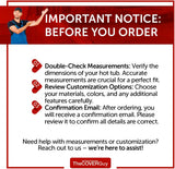 Charger l'image dans la galerie, Premium Hot Tub Cover | Custom Made Replacement Spa Cover | Energy-Saving Hot Tub Covers Built for All Climates | 6, 5, or 4 inch Taper