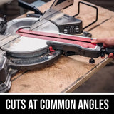 Charger l'image dans la galerie, 10-in 15-Amp Dual Bevel Sliding Compound Corded Miter Saw