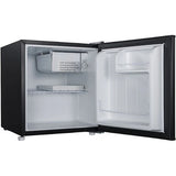 Load image into Gallery viewer, 1.7-Cu. Ft. Single-Door Mini Refrigerator with Half-Width Chiller Compartment Black