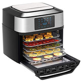 Charger l'image dans la galerie, 10-in-1 Air Fryer Oven, 20 Quart Airfryer Toaster Oven Combo, 1800W Large Air Fryers, Convection Toaster Oven with Rotisserie Dehydrator, ETL Certified