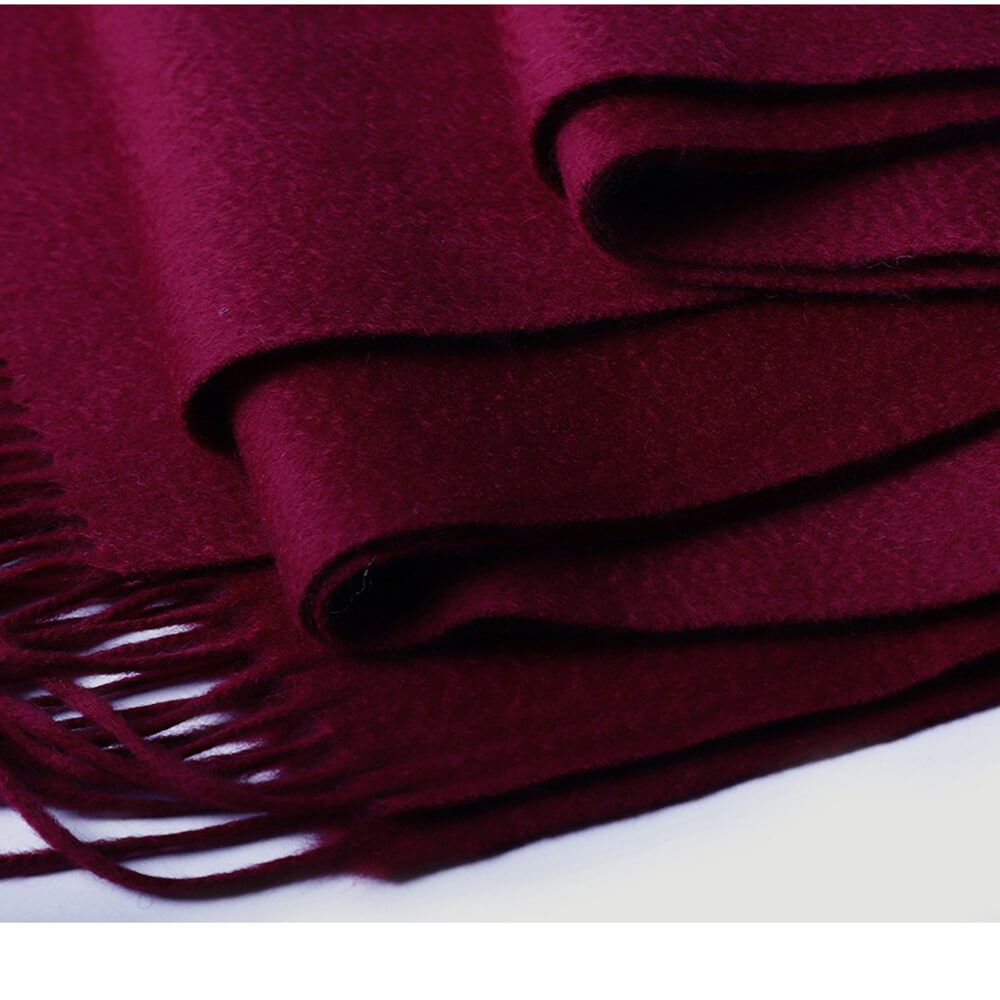 Water Pattern Red cashmere Wrap