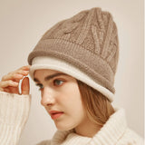 Load image into Gallery viewer, Classic Two-Tone Cashmere Hat