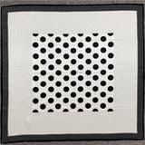 Cargar imagen en el visor de la galería, Bufanda cuadrada de seda con lunares, bufanda tipo chal de satén de seda de morera, 35 pulgadas, 12 momme