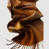 Laden Sie das Bild in den Galerie-Viewer, Karierter Kaschmirschal mit Farbverlauf für Herren