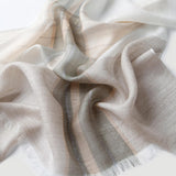 Laden Sie das Bild in den Galerie-Viewer, 200S Schal aus rosa kariertem Kaschmir