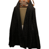 Load image into Gallery viewer, Black Knitted Luxury Cashmere Scarf