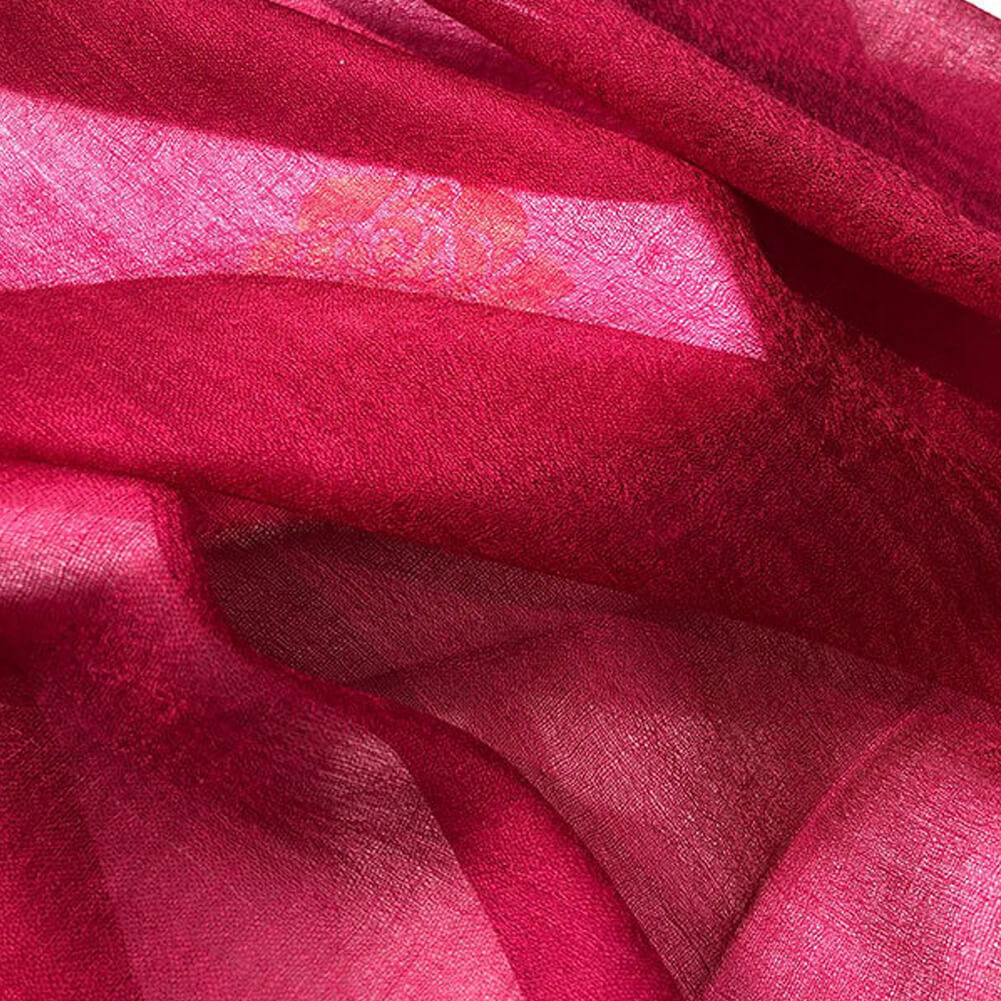 300S Red Lightweight Cashmere Shawl Wrap