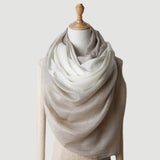 Load image into Gallery viewer, 200s Multiple Colors Cashmere Shawl Wrap with Decorative Lines