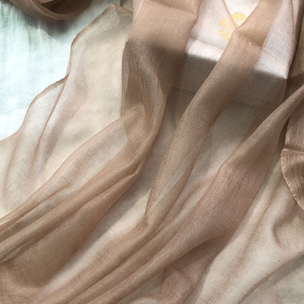 300S Camel Lightweight Cashmere Shawl Wrap