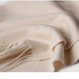 Load image into Gallery viewer, Water Pattern White Cashmere Scarf