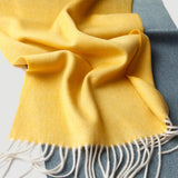 Load image into Gallery viewer, Gradient Color Water Pattern Cashmere Scarf