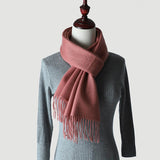 Load image into Gallery viewer, Water Pattern Pink Cashmere Scarf
