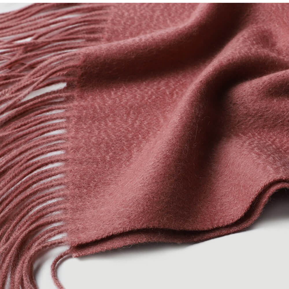 Water Pattern Pink Cashmere Scarf