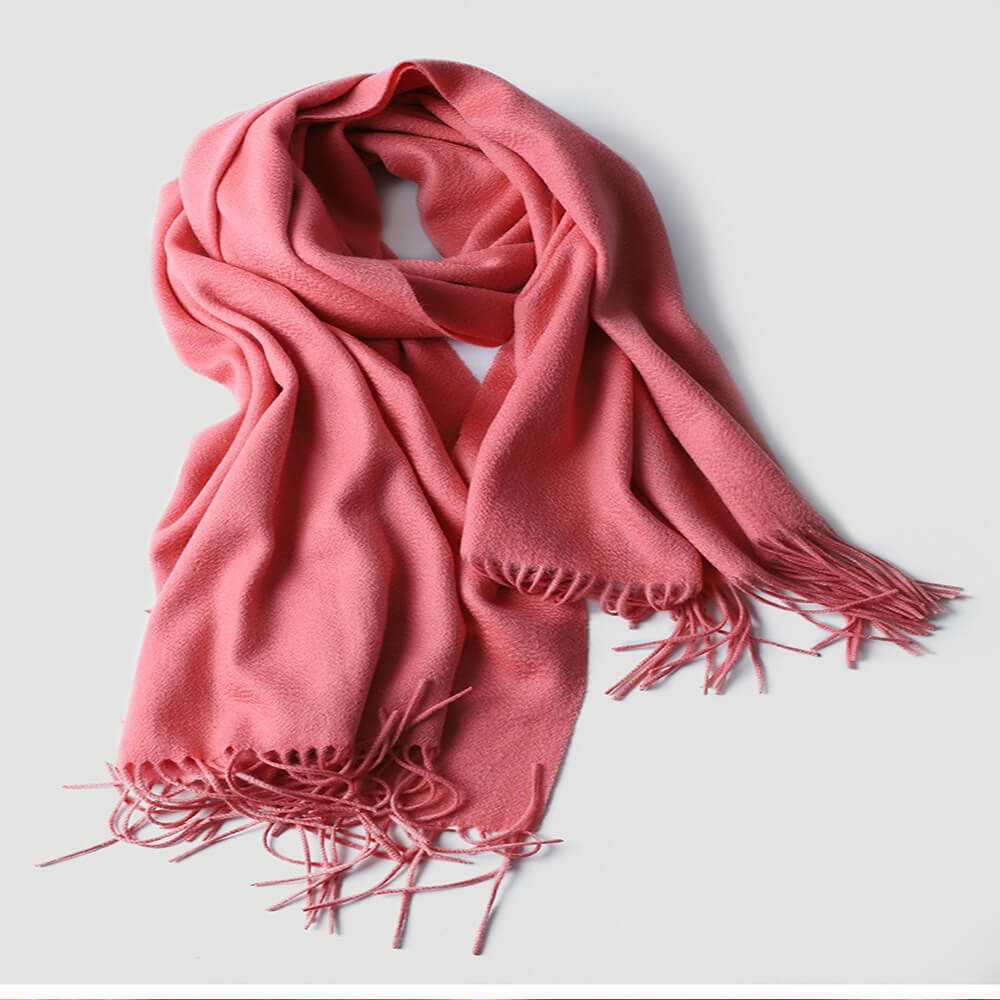 Water Pattern Red cashmere Wrap