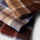 Charger l&#39;image dans la galerie, Écharpe d&#39;hiver en cachemire à carreaux pour hommes