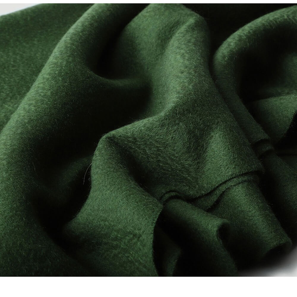 Water Pattern Green cashmere Wrap