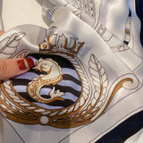 Charger l&#39;image dans la galerie, Foulard élégant en soie 35x35