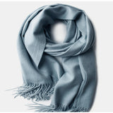 Load image into Gallery viewer, Water Pattern Green cashmere Wrap