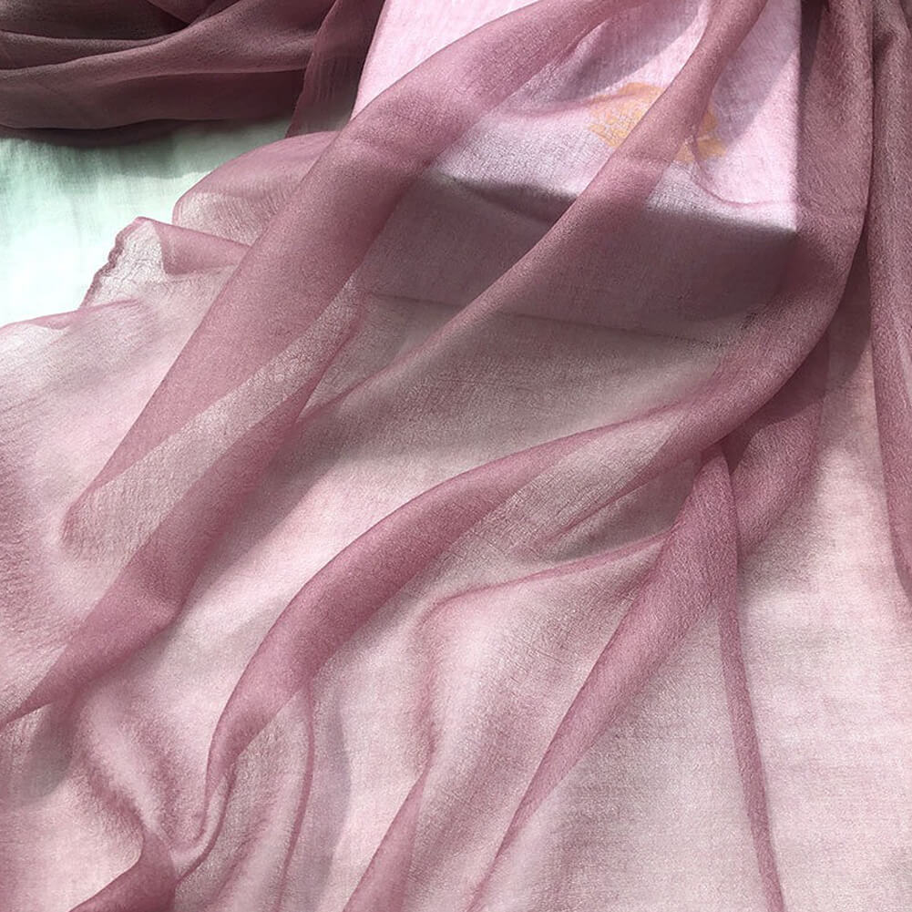 300S Pink Lightweight Cashmere Shawl Wrap