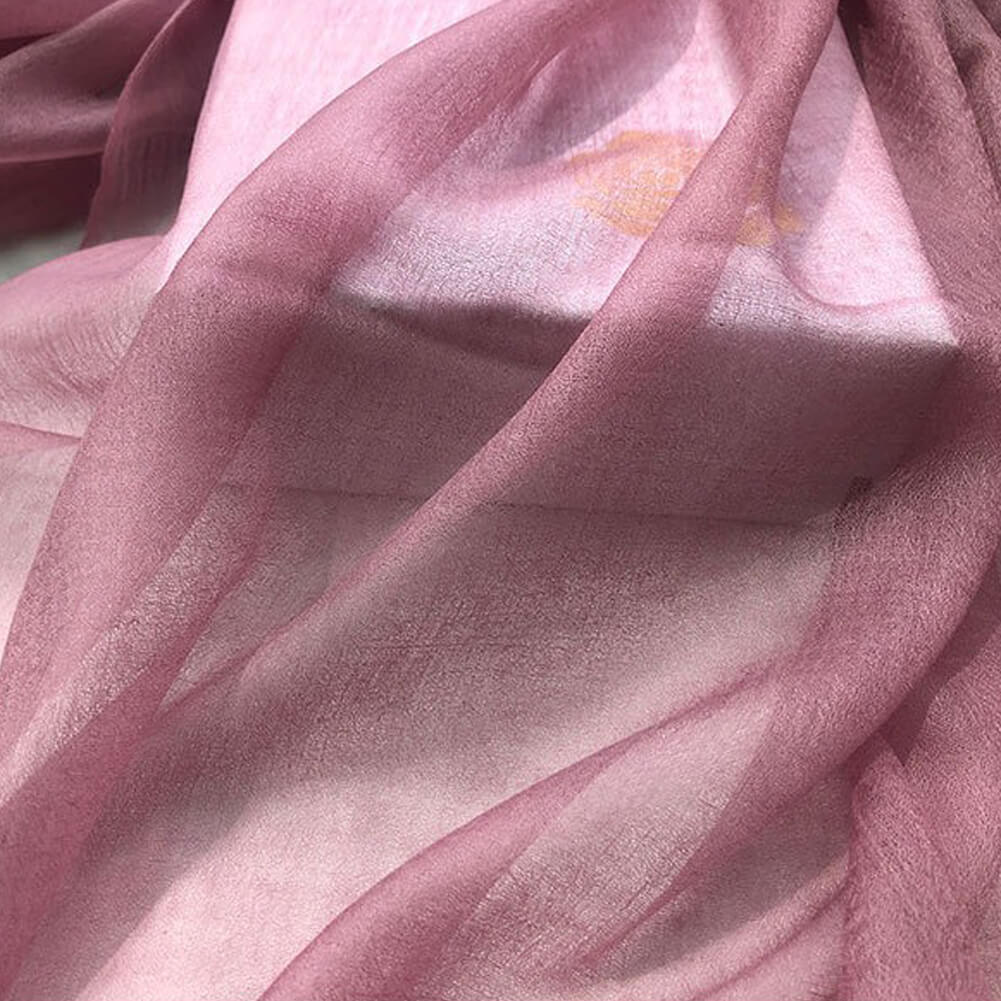 300S Pink Lightweight Cashmere Shawl Wrap