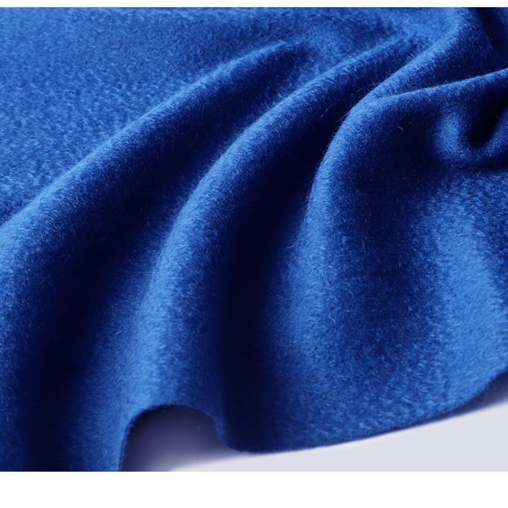 Water Pattern Light Blue Cashmere Scarf