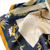 Cargar imagen en el visor de la galería, Bufanda cuadrada 100 % pura seda de morera - 12 momme