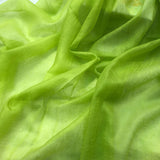 Cargar imagen en el visor de la galería, Chal de cachemir ligero verde 300S