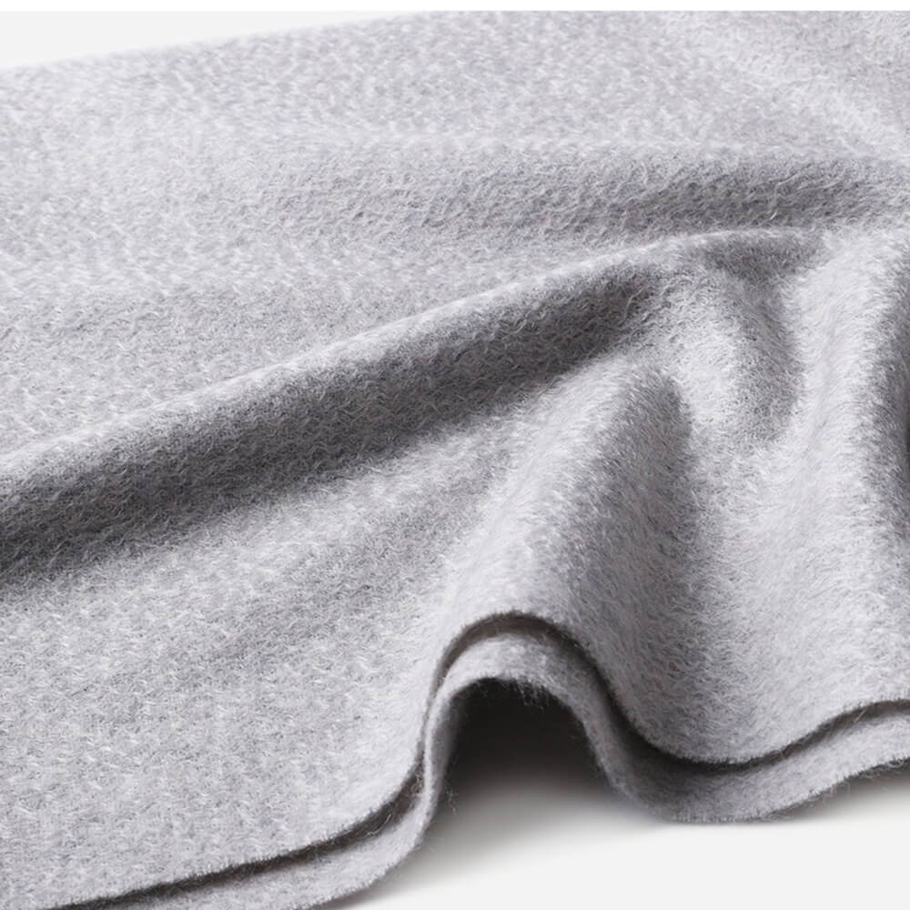 Water Pattern Grey Cashmere Scarf