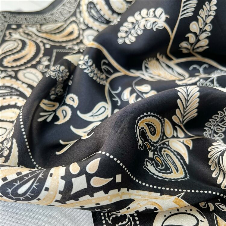 100% Fashion Mulberry Silk Head Scarf  Real Silk Hair Scarf Square