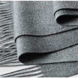 Load image into Gallery viewer, Water Pattern Grey Cashmere Scarf