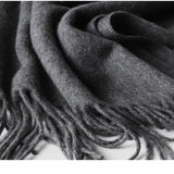 Load image into Gallery viewer, Water Pattern Grey cashmere Wrap