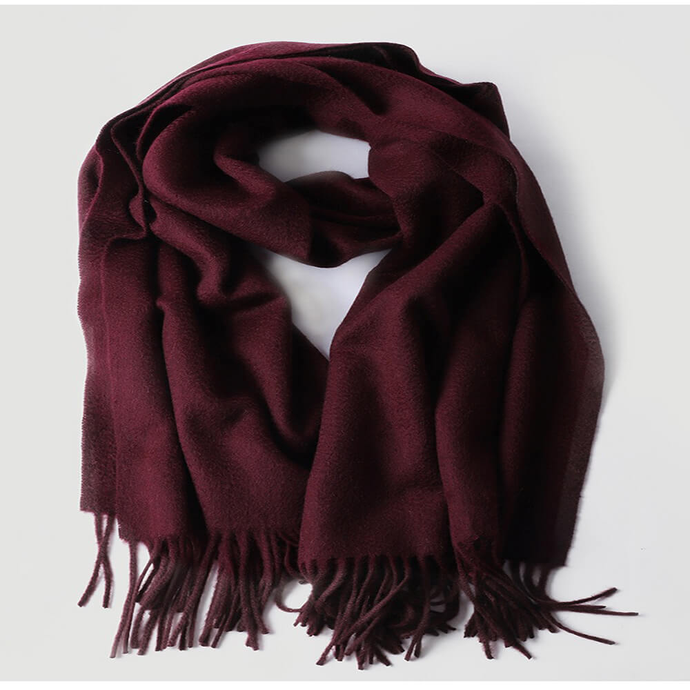 Water Pattern Red cashmere Wrap