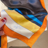 Charger l&#39;image dans la galerie, Foulard en Soie Coloré 35x35