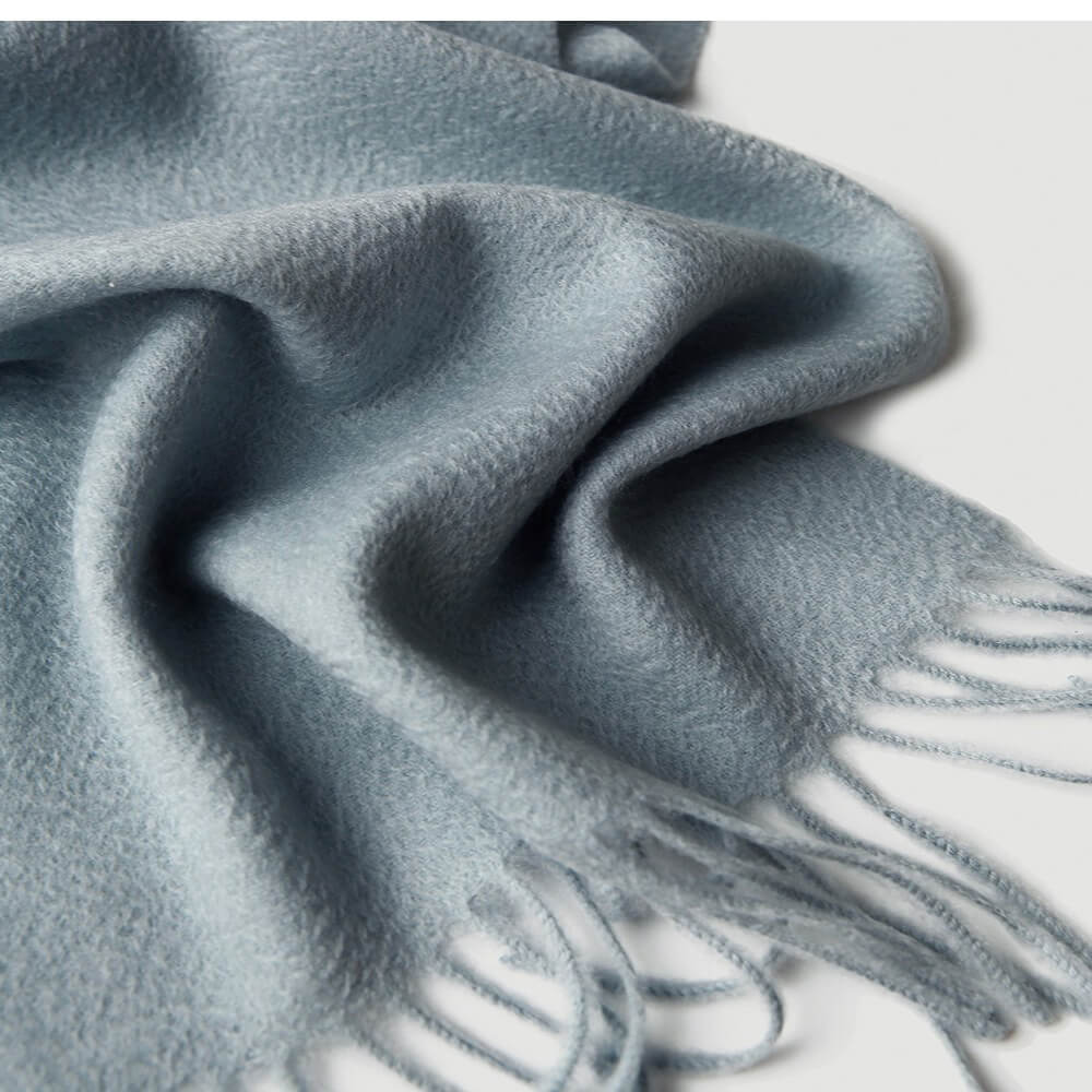 Water Pattern Green Cashmere Scarf