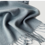 Load image into Gallery viewer, Water Pattern Green Cashmere Scarf