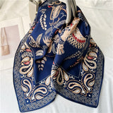 Cargar imagen en el visor de la galería, 100% bufanda de seda de morera para la cabeza, pañuelo de seda Real para el pelo, cuadrado