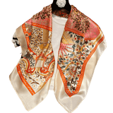 Charger l&#39;image dans la galerie, Foulard en Soie Coloré 35x35